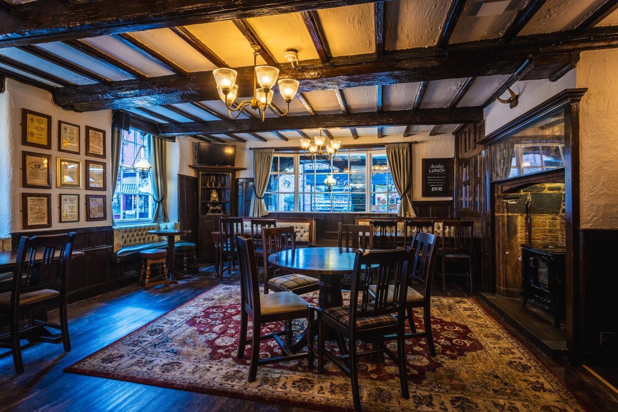 Hotel The Pied Bull Chester Exterior foto