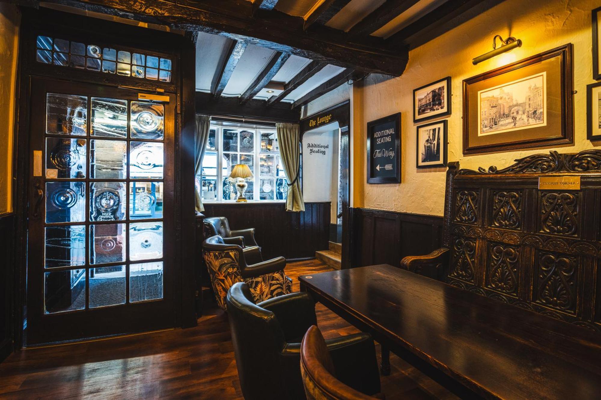 Hotel The Pied Bull Chester Exterior foto